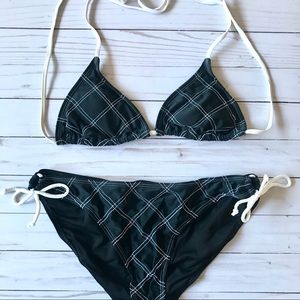 Arizona Black & White 2 Piece Bikini M/L